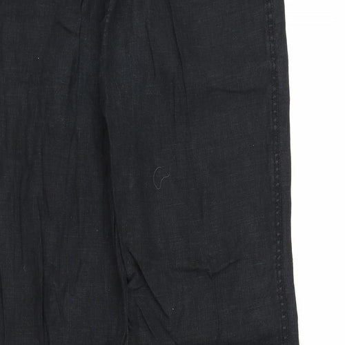 NEXT Womens Black   Trousers  Size 12 L34 in