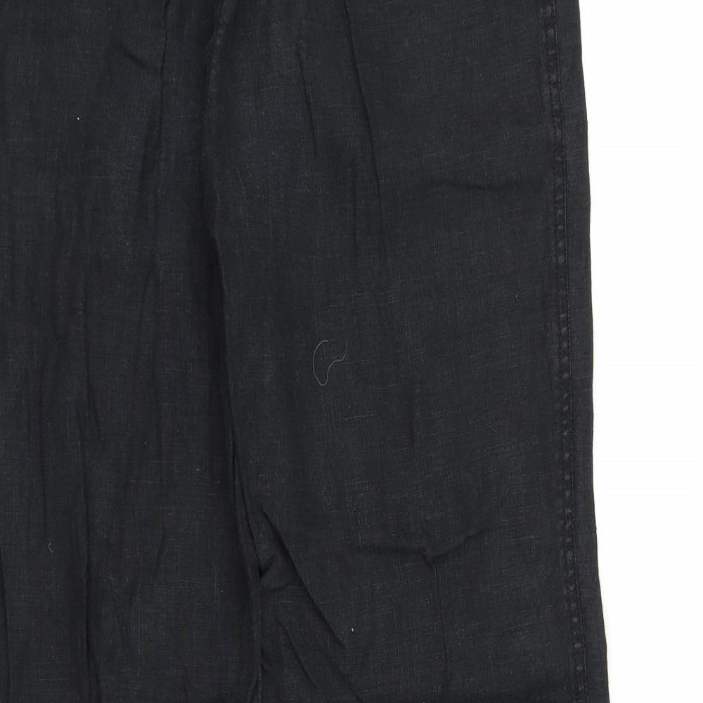 NEXT Womens Black   Trousers  Size 12 L34 in