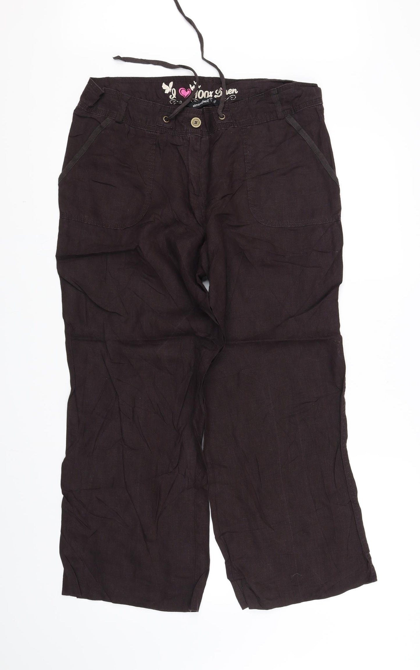Atmosphere Womens Purple   Trousers  Size 12 L30 in