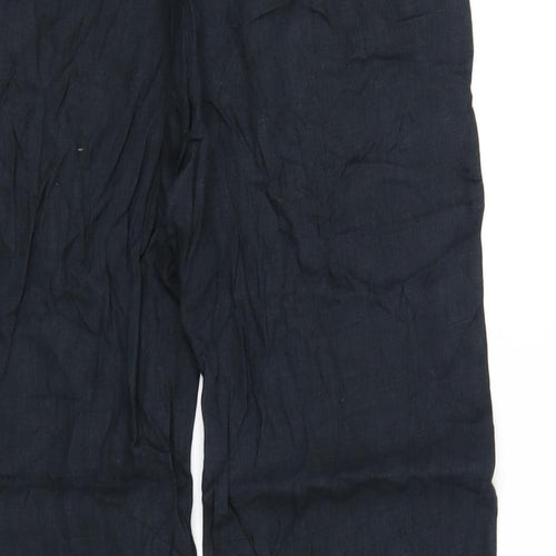Per Una Womens Black   Trousers  Size 12 L32 in