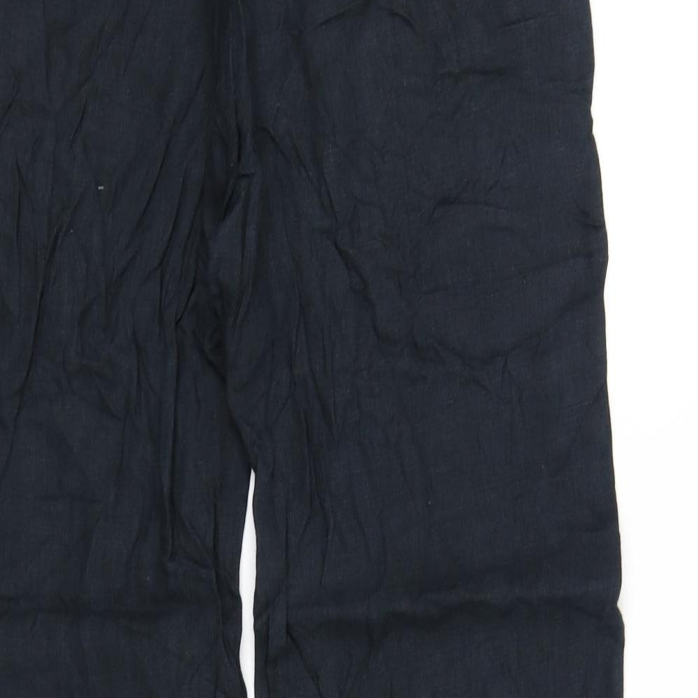 Per Una Womens Black   Trousers  Size 12 L32 in