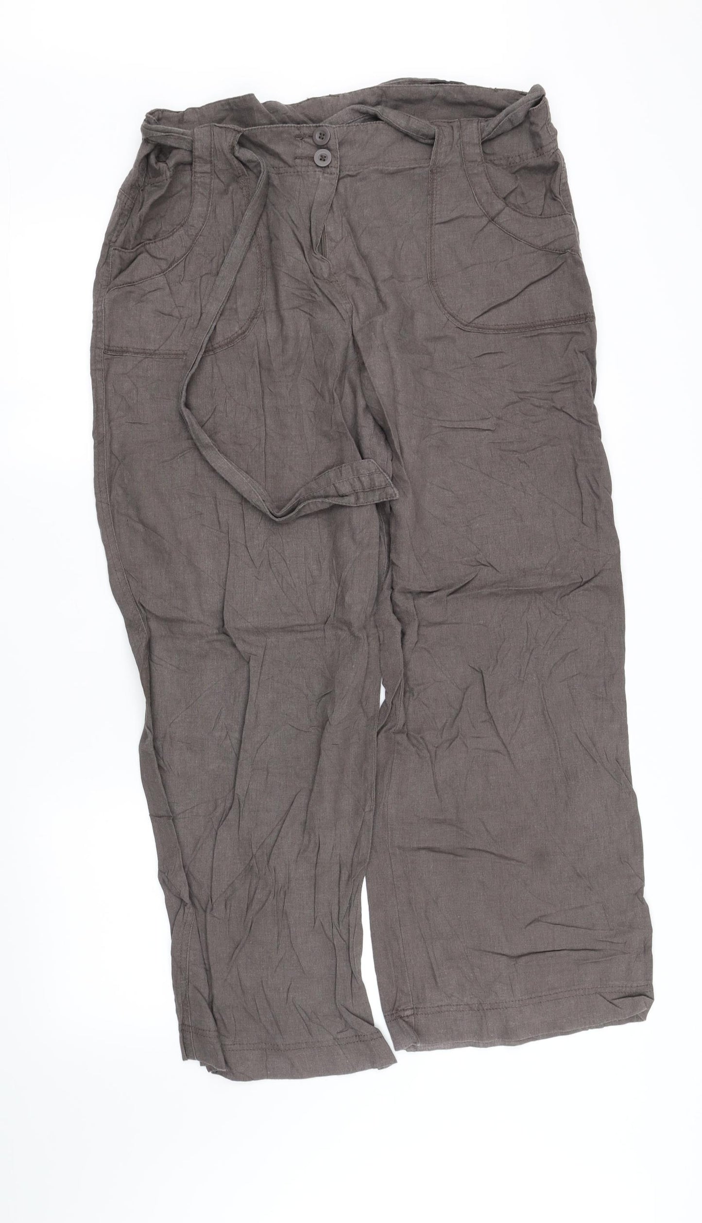 pre worn Womens Grey   Trousers  Size 16 L31 in