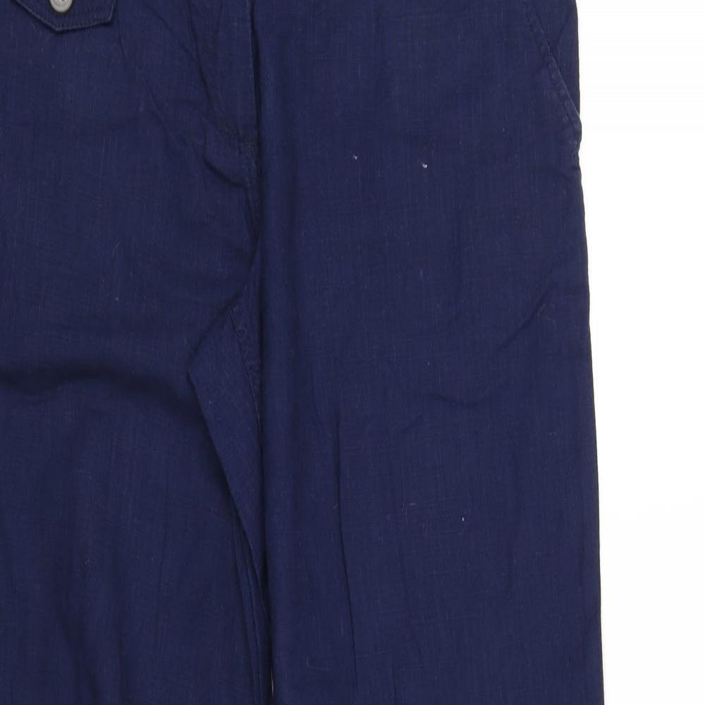 pararella Womens Blue   Trousers  Size 14 L32 in