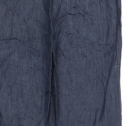 m&s Womens Blue   Trousers  Size 14 L29 in