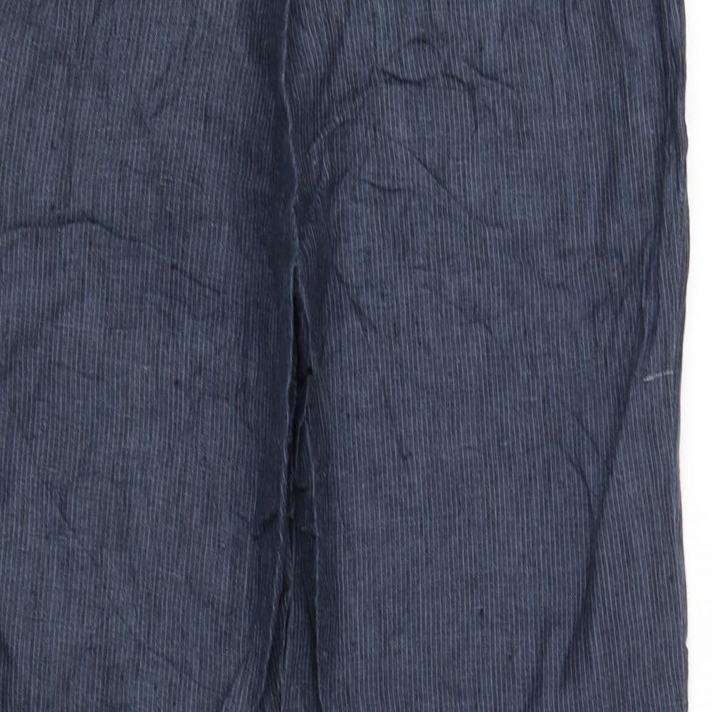 m&s Womens Blue   Trousers  Size 14 L29 in
