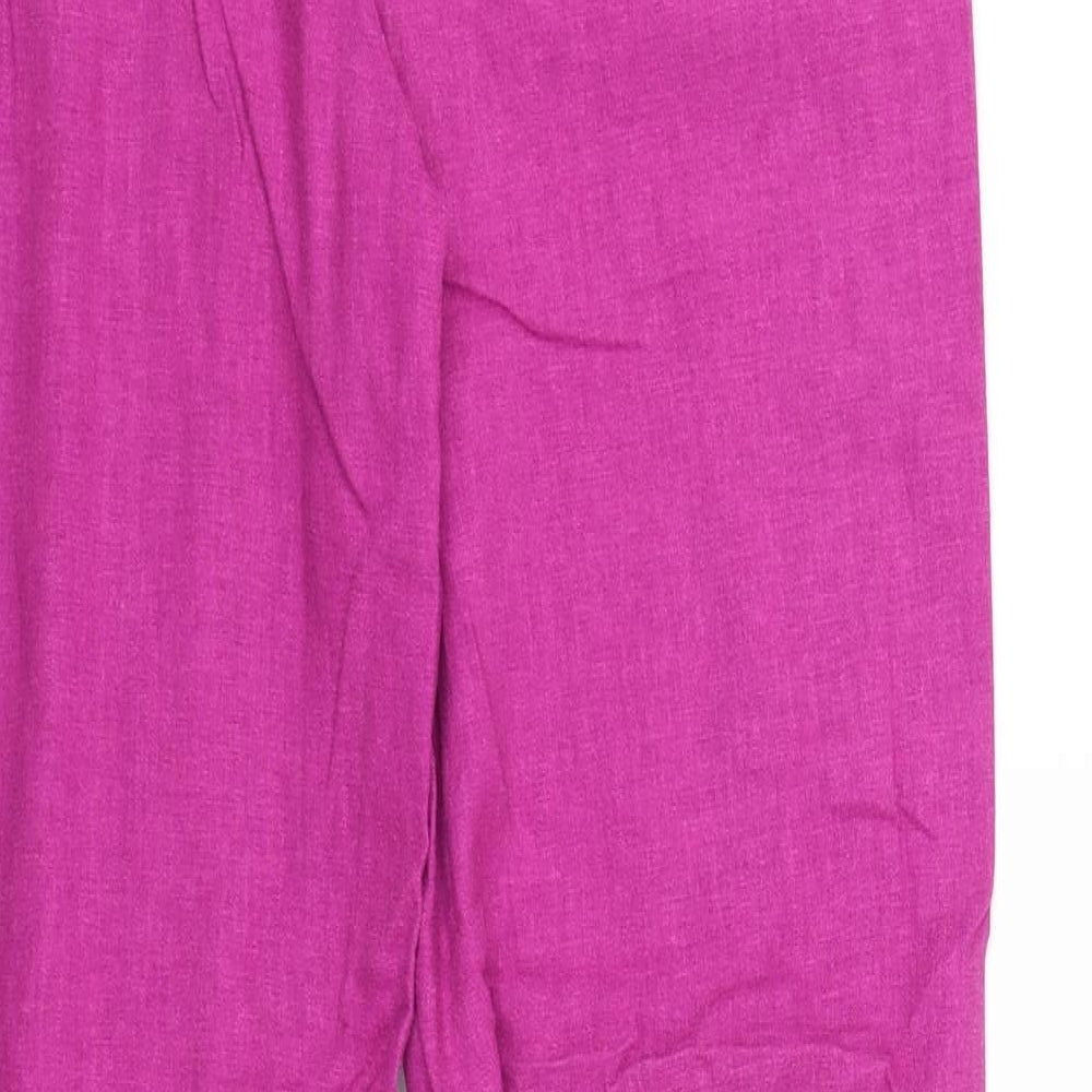 Per Una Womens Pink   Trousers  Size 10 L33 in