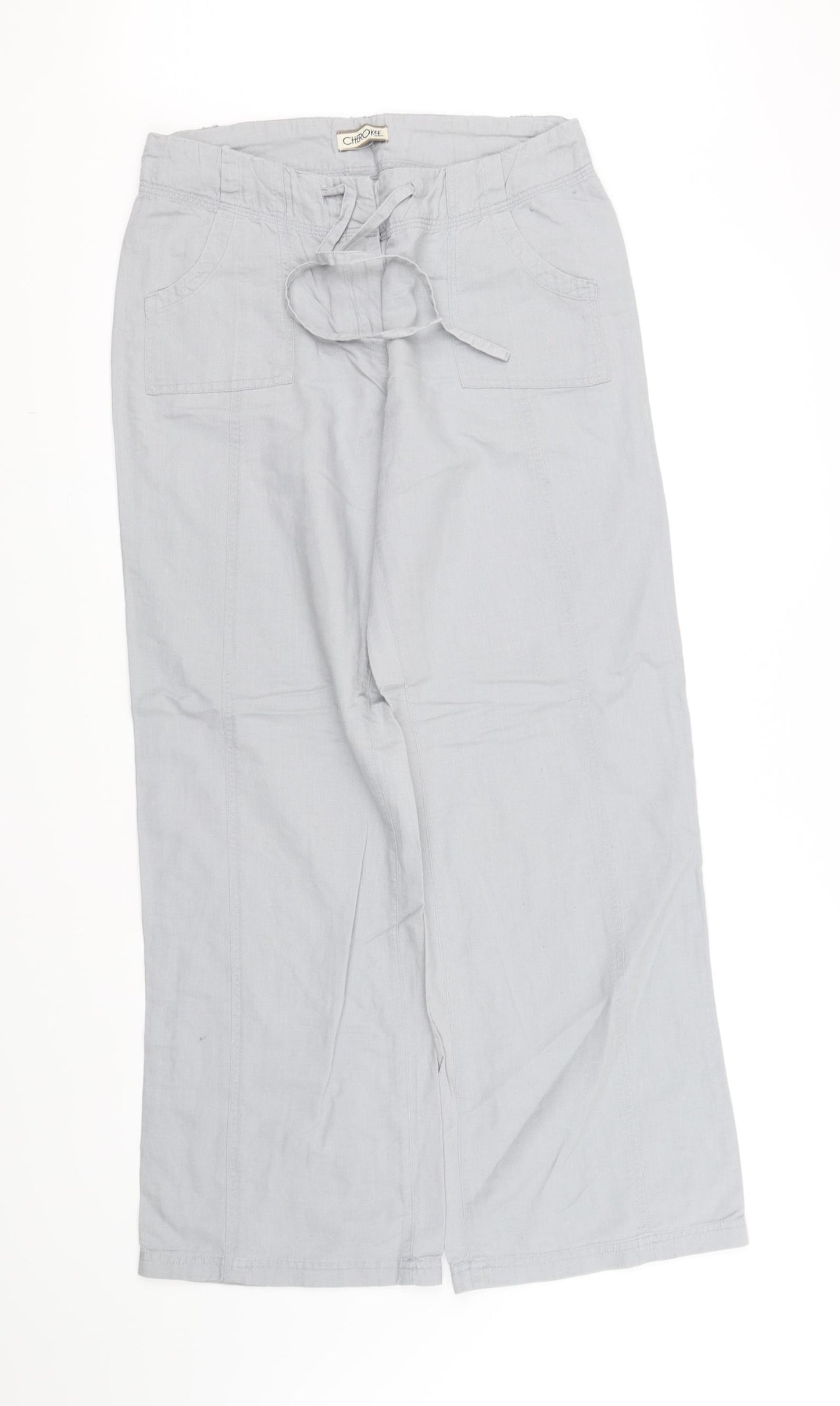 Cher Womens Grey   Trousers  Size 10 L31 in