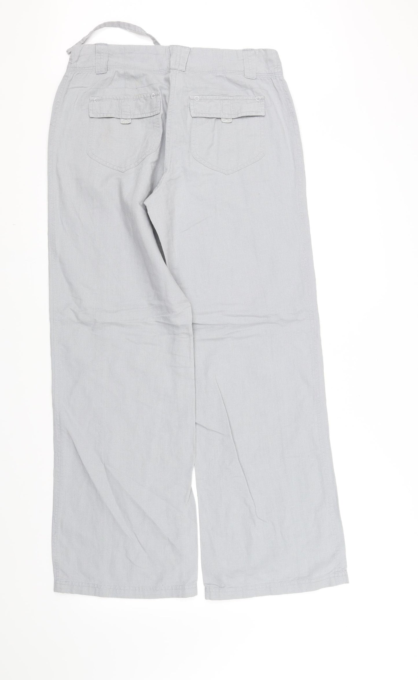 Cher Womens Grey   Trousers  Size 10 L31 in