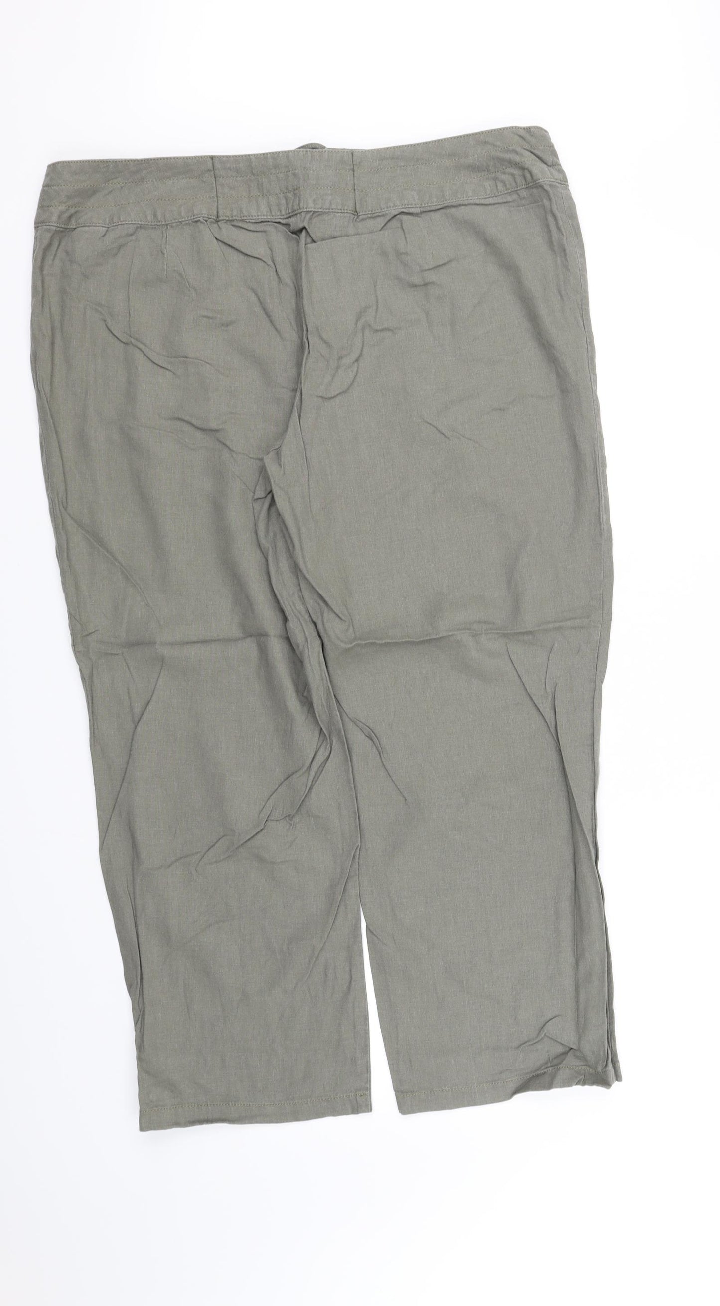 m&s Womens Grey   Trousers  Size 18 L30 in