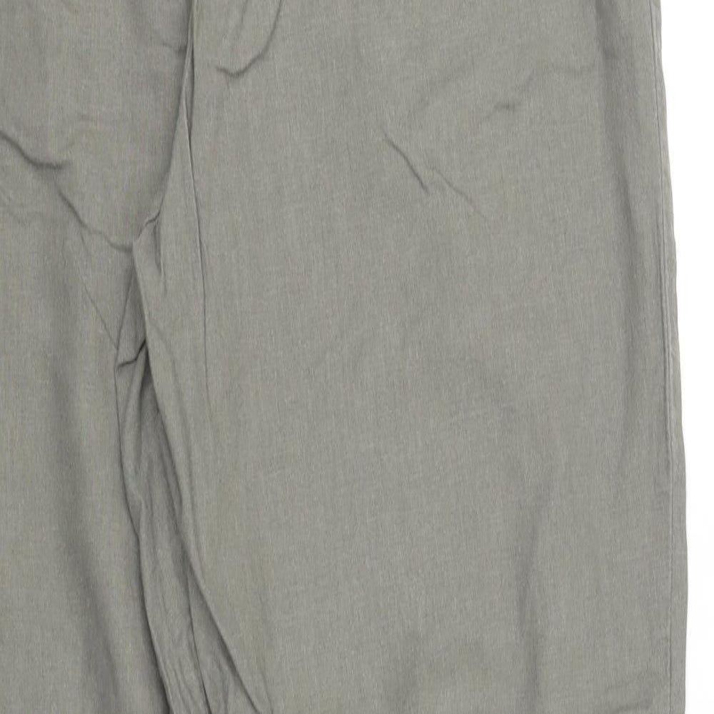 m&s Womens Grey   Trousers  Size 18 L30 in