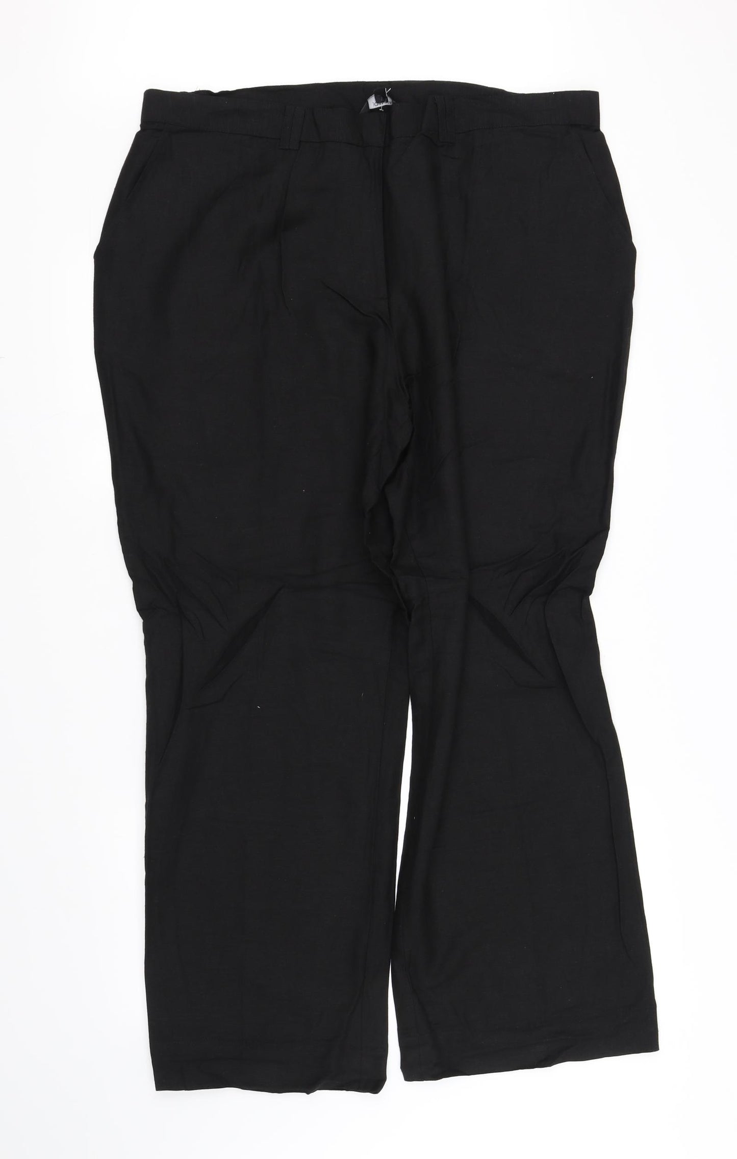 pre worn Womens Black   Trousers  Size L L34 in