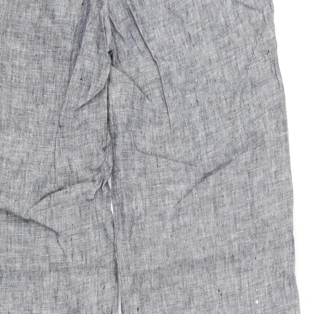 Laura Ashley Womens Grey   Trousers  Size 10 L30 in