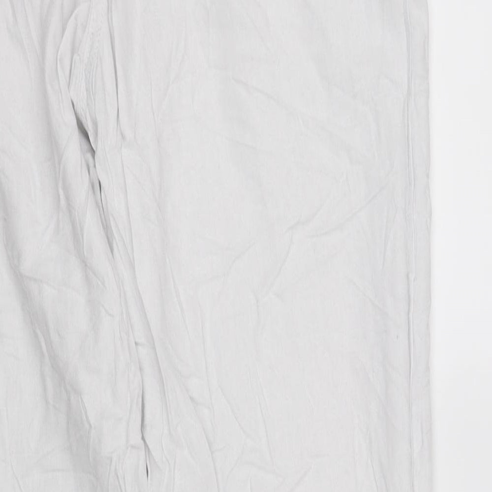 pre worn Womens White   Trousers  Size L L31.5 in