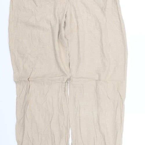 pre worn Womens Beige   Trousers  Size 14 L34 in