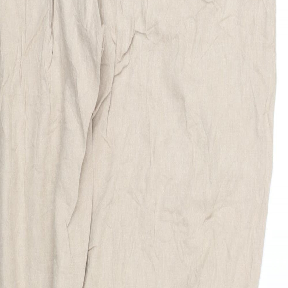 pre worn Womens Beige   Trousers  Size 14 L34 in