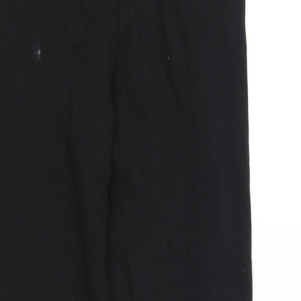 M&Co Girls Black   Jogger Trousers Size 10-11 Years