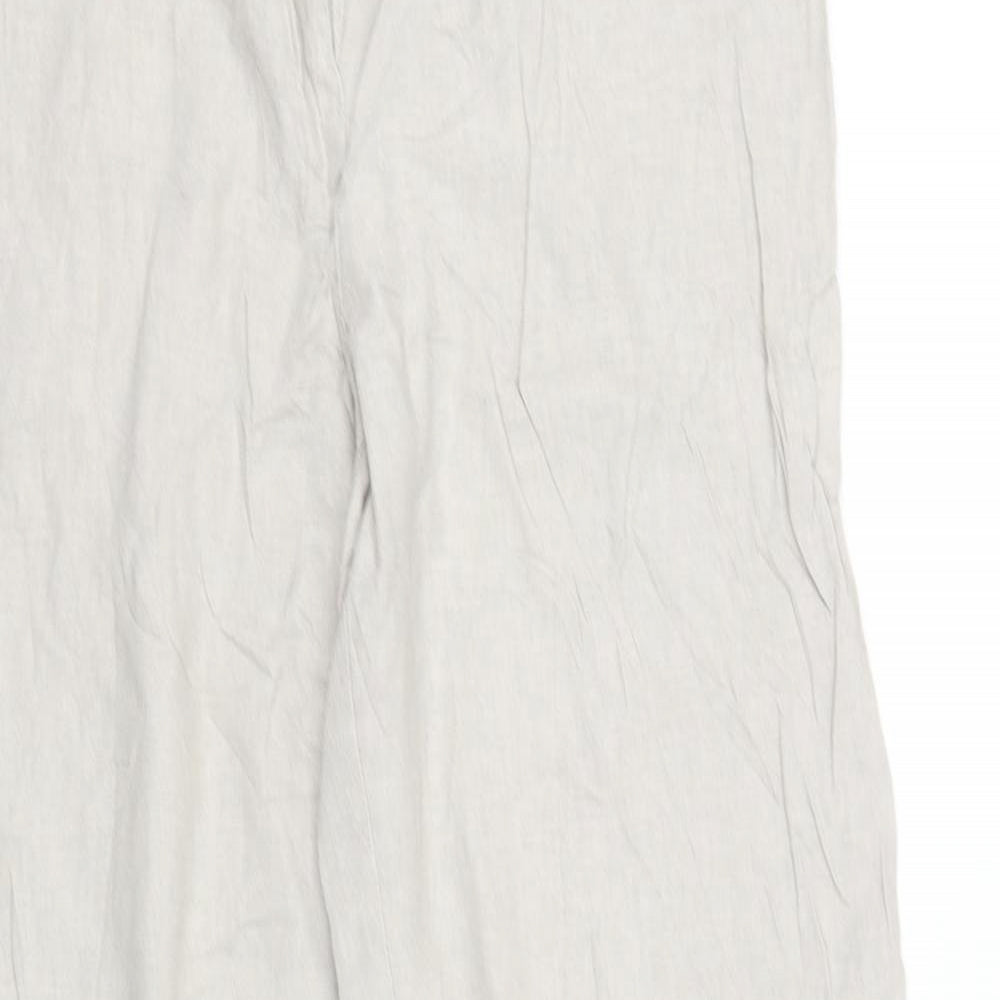m&s Womens Beige   Trousers  Size 12 L35 in
