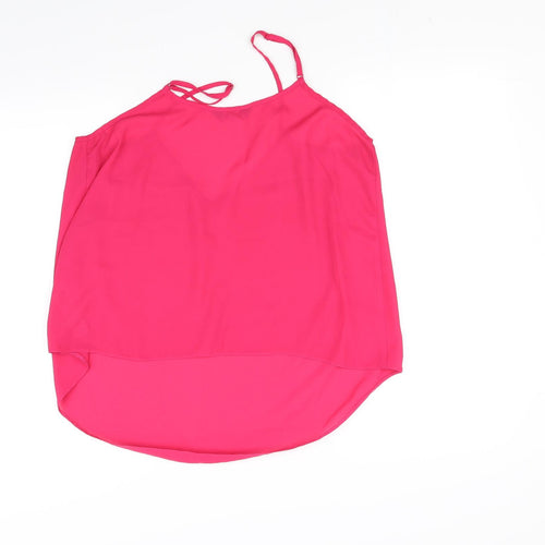 Dorothy Perkins Womens Pink   Basic Tank Size 16
