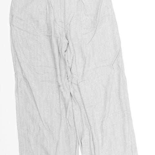 NEXT Womens Beige   Trousers  Size 14 L31 in
