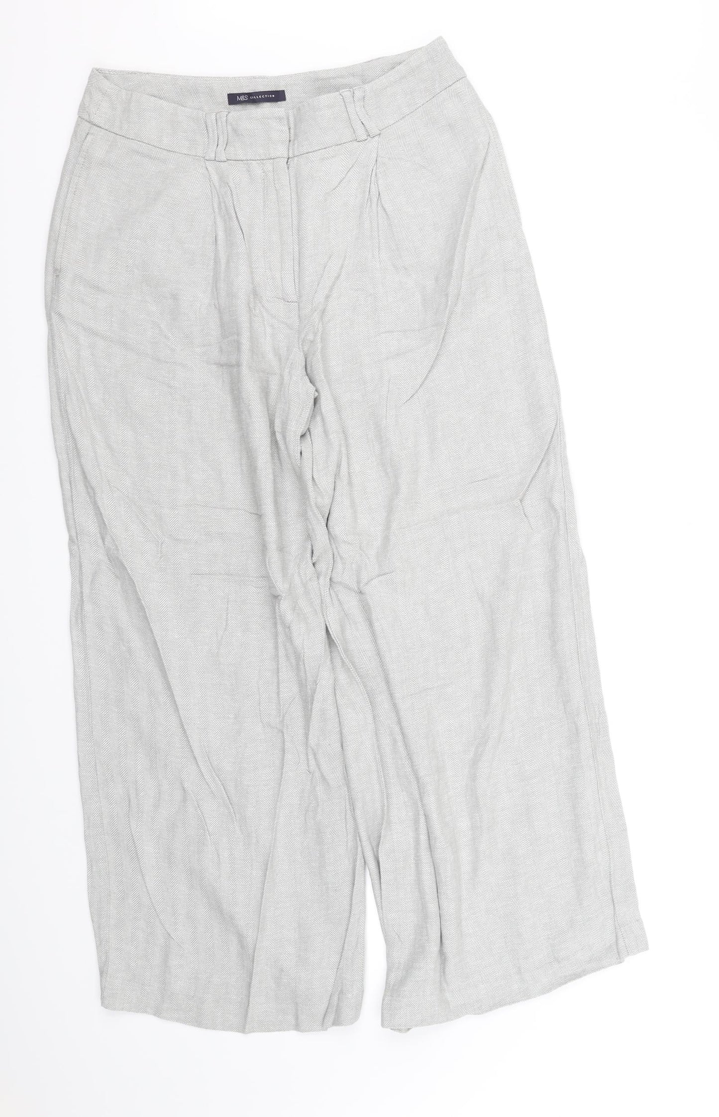 NEXT Womens Beige   Trousers  Size 14 L31 in