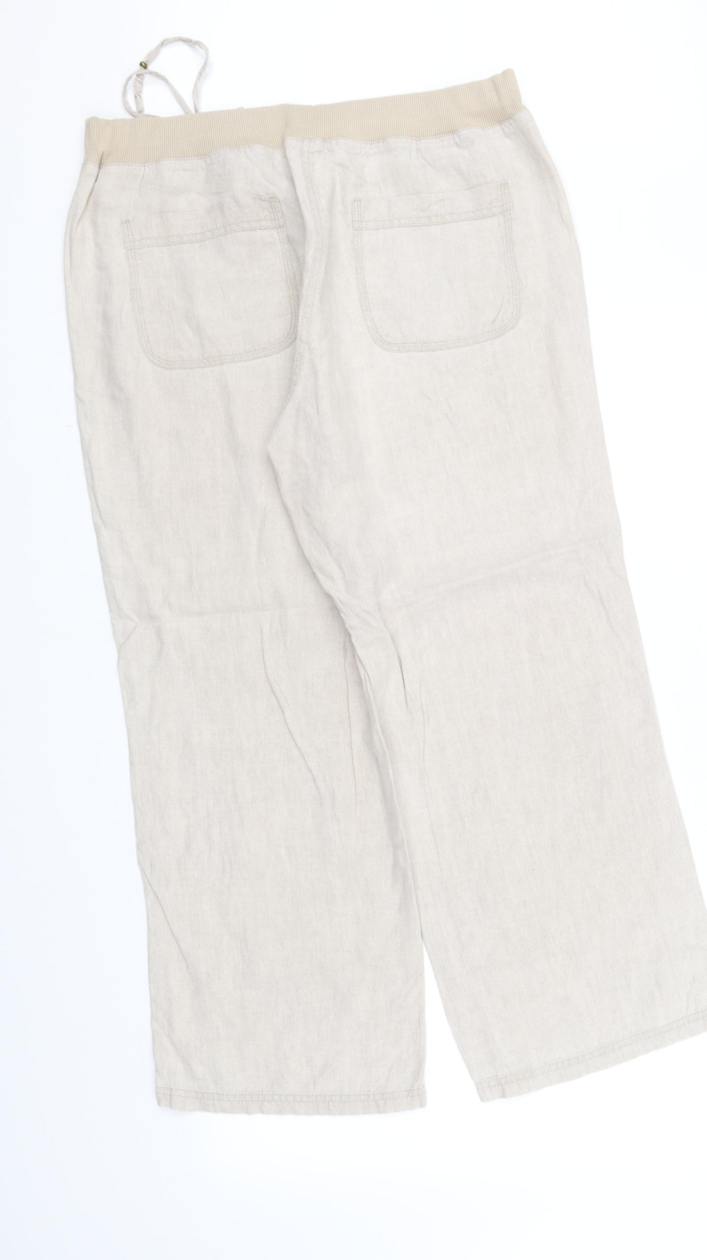 pre worn Womens Beige   Trousers  Size L L33 in