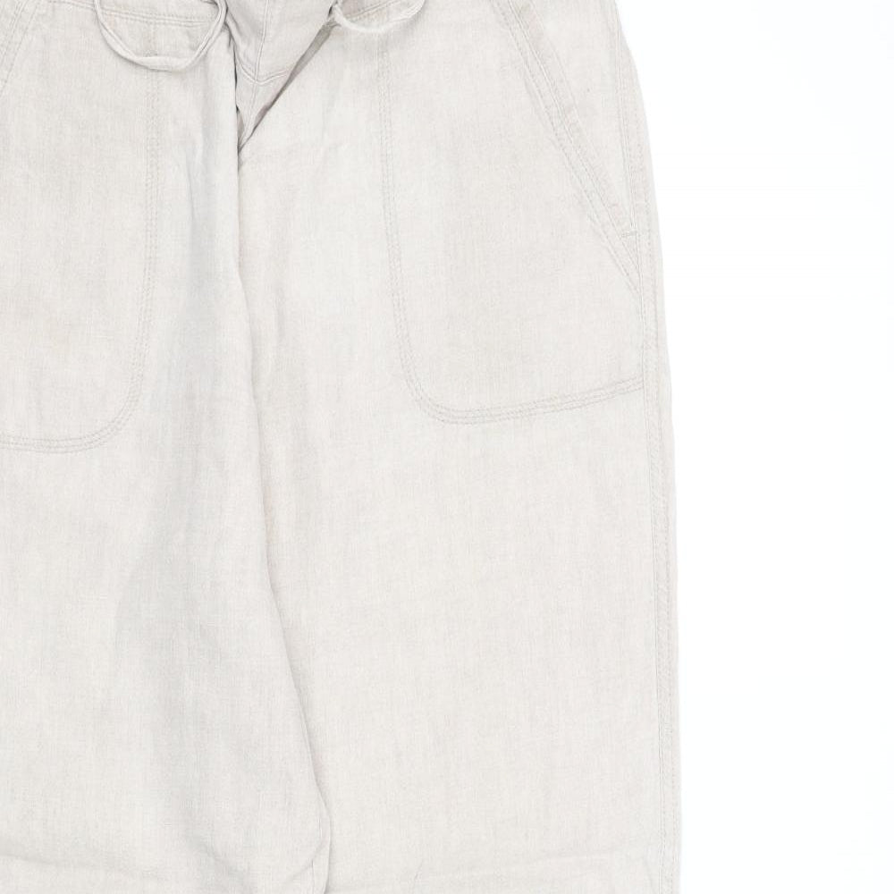 pre worn Womens Beige   Trousers  Size L L33 in