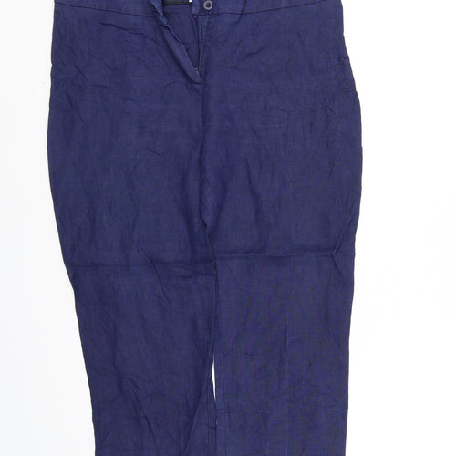 Quiosque Womens Blue   Trousers  Size M L27 in
