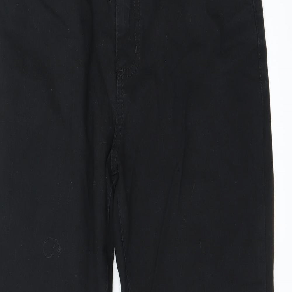Per Una Womens Black   Straight Jeans Size 8 L24 in