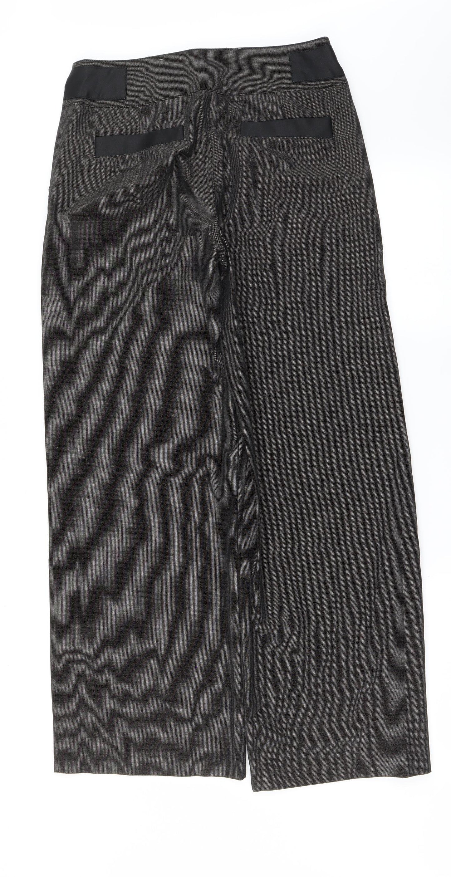 NEXT Womens Brown   Trousers  Size 12 L26 in
