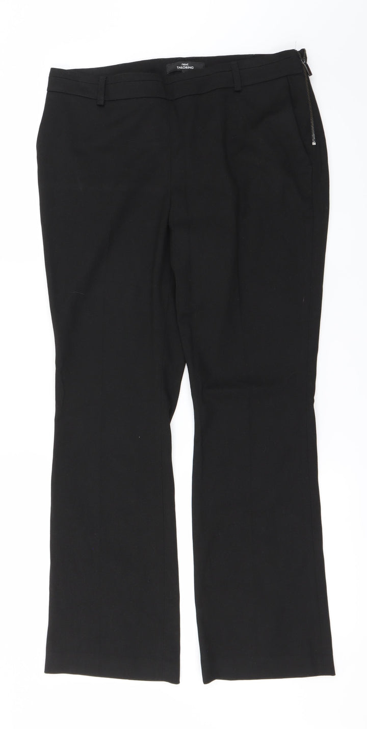 NEXT Womens Black Sweatpants Trousers Size 12 L24 in