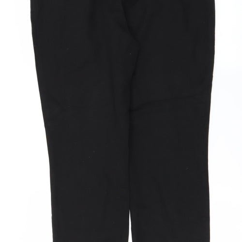 Papaya Womens Black   Trousers  Size 14 L23 in