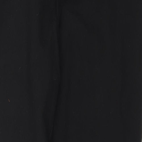 Papaya Womens Black   Trousers  Size 14 L23 in