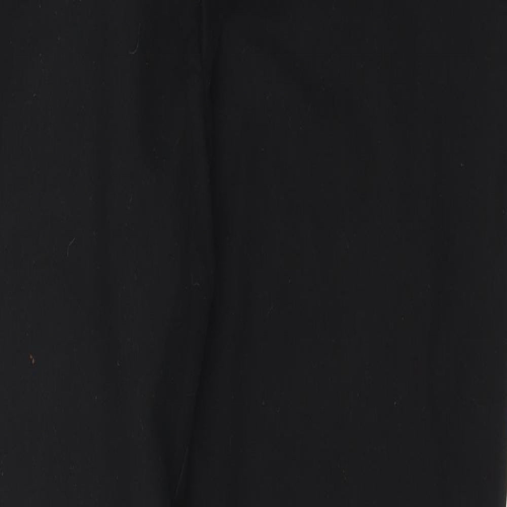 Papaya Womens Black   Trousers  Size 14 L23 in