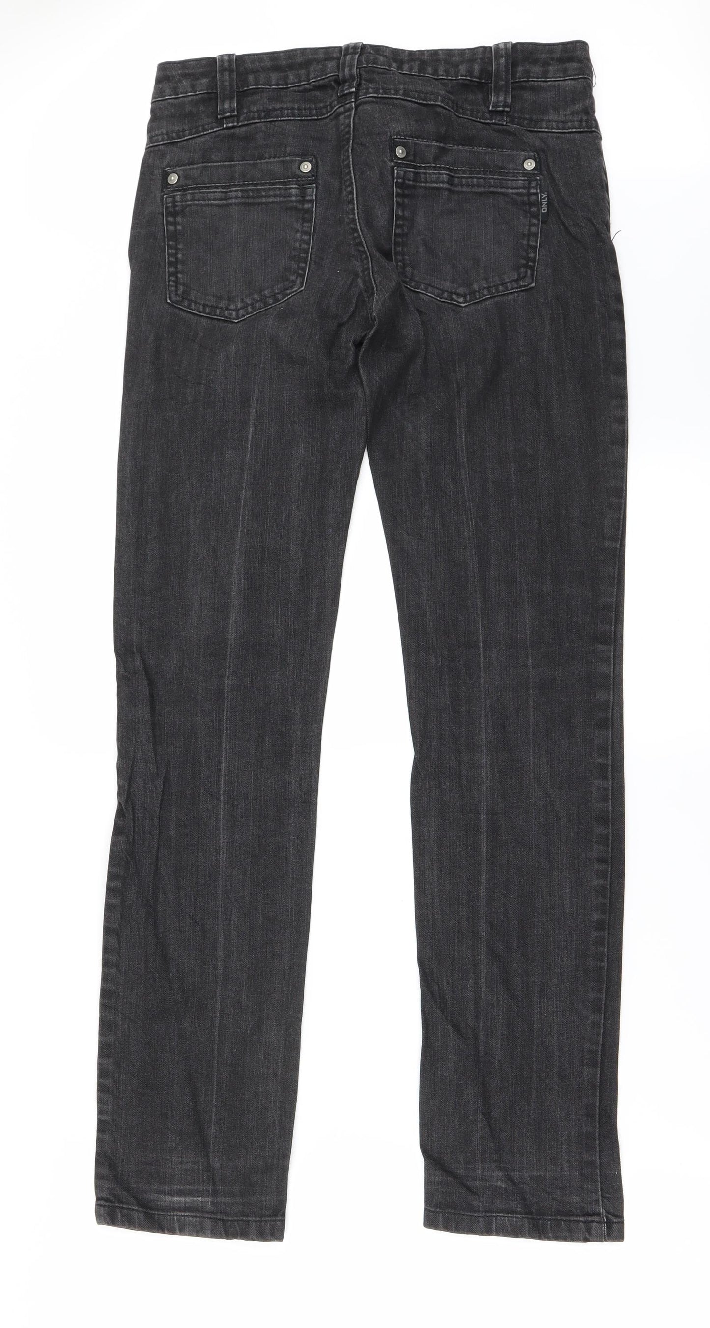 Only Womens Black   Straight Jeans Size 27 in L32 in