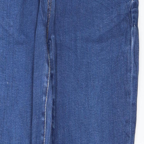 Preworn Womens Blue   Straight Jeans Size 28 in L25 in