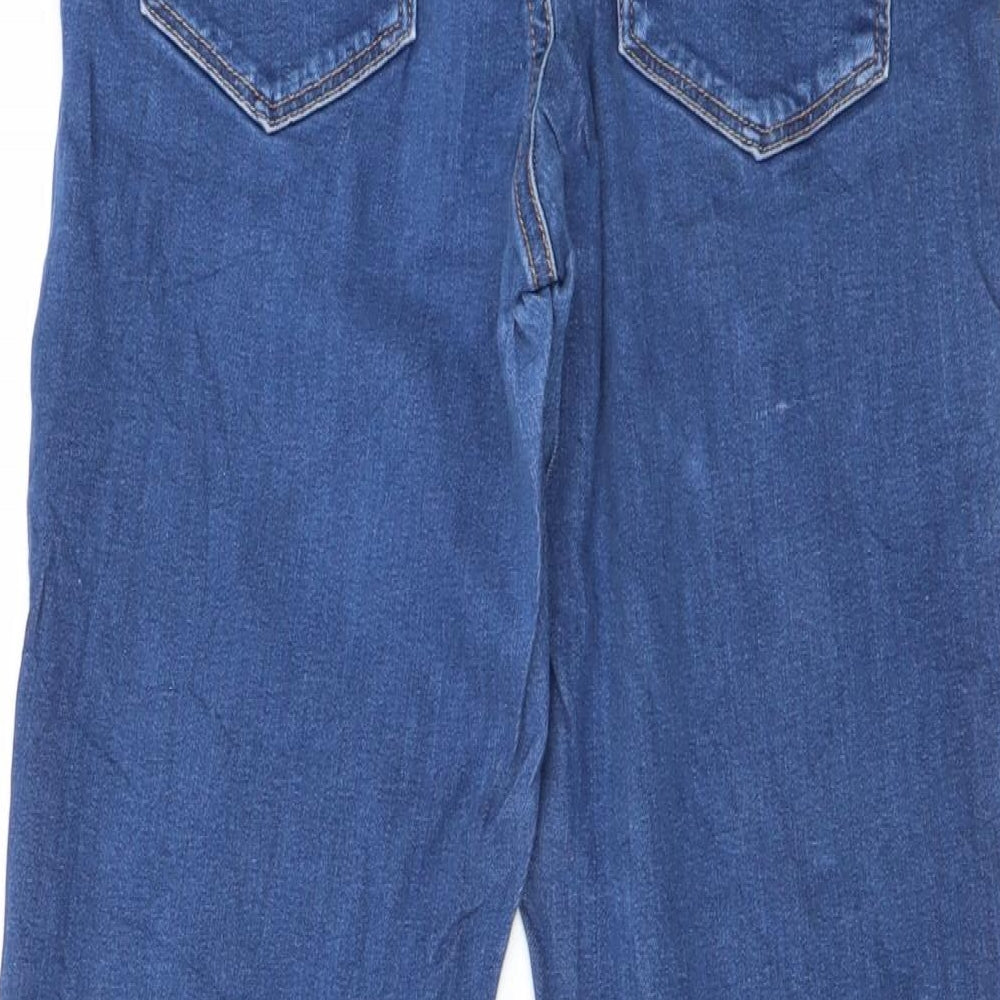 Preworn Womens Blue   Straight Jeans Size 28 in L25 in