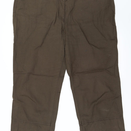 Preworn Womens Brown   Trousers  Size 38 in L24 in