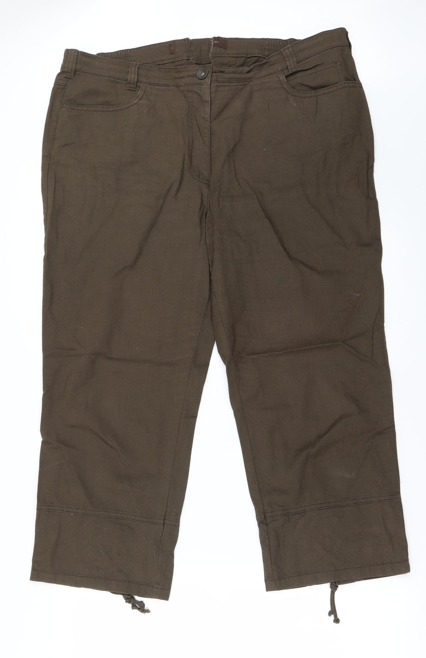 Preworn Womens Brown   Trousers  Size 38 in L24 in