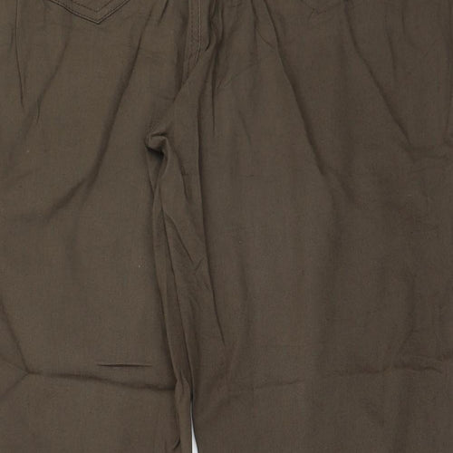 Preworn Womens Brown   Trousers  Size 38 in L24 in
