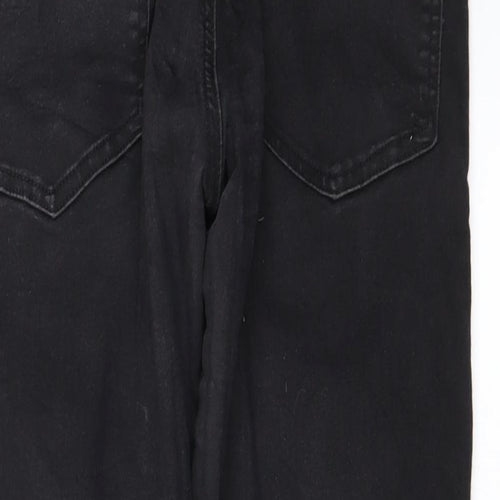 Preworn Womens Black   Straight Jeans Size 28 in L23 in