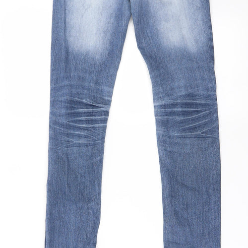 Preworn Womens Blue   Skinny Jeans Size 23 in L27 in