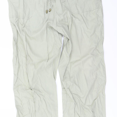 BM Womens Green   Trousers  Size 20 L24 in