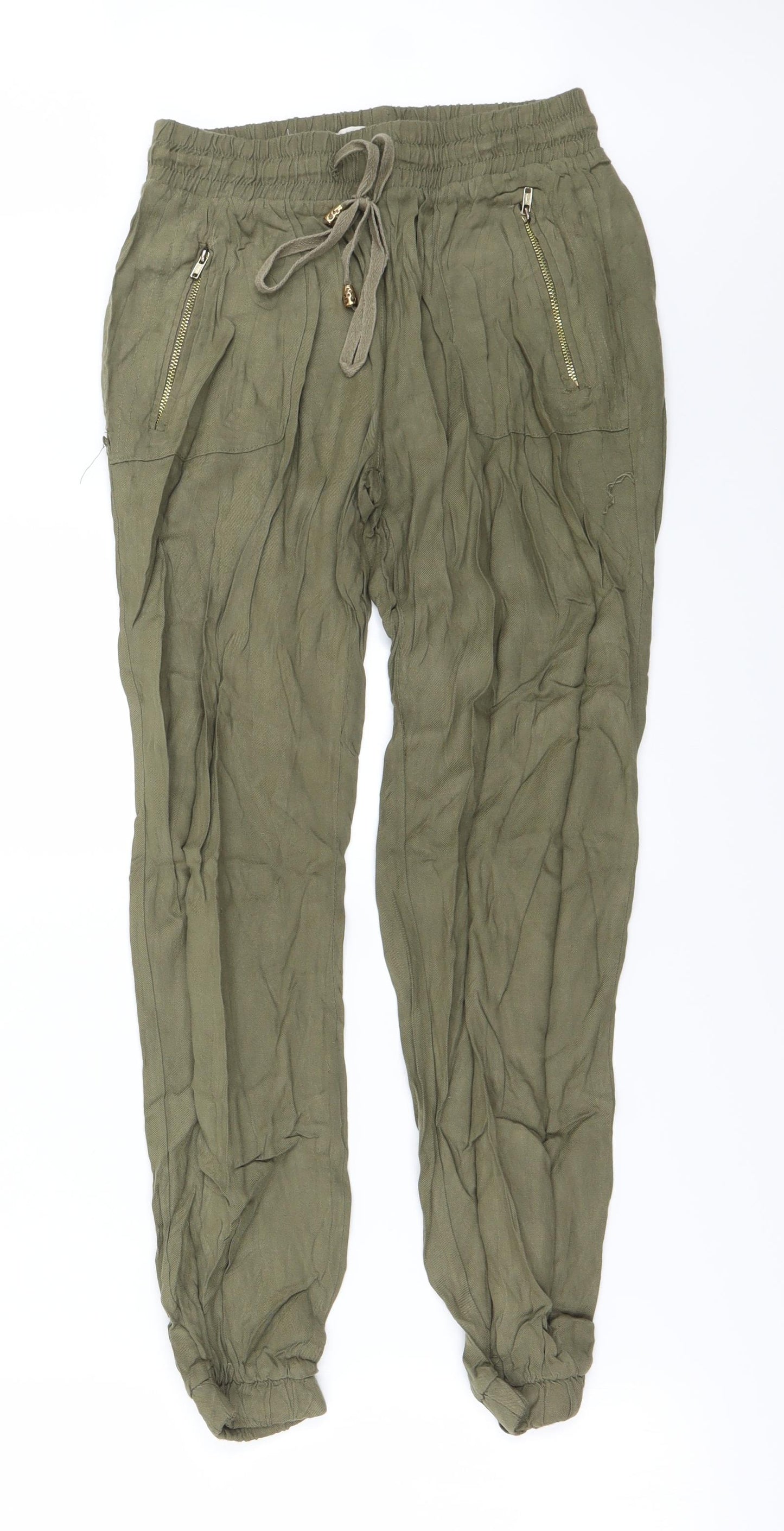 Preworn Womens Green   Trousers  Size 24 in L23 in