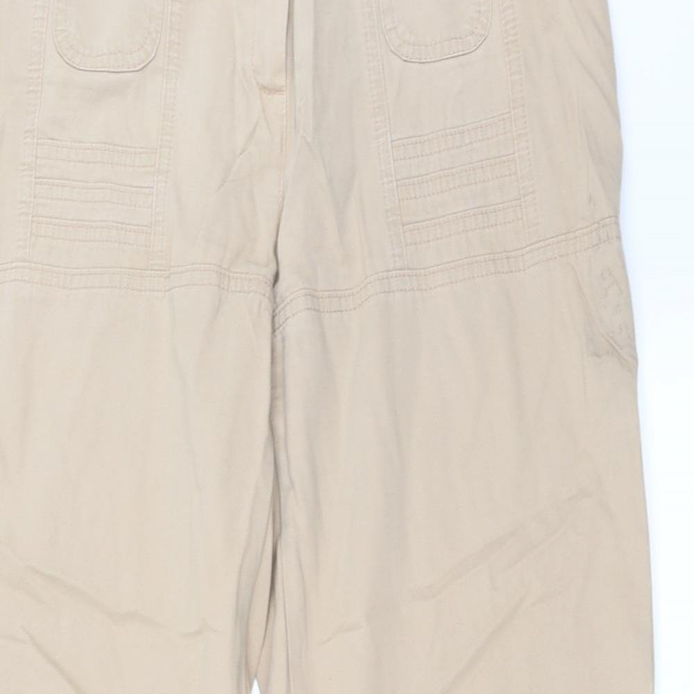 Marks and Spencer Womens Pink   Trousers  Size 14 L25 in