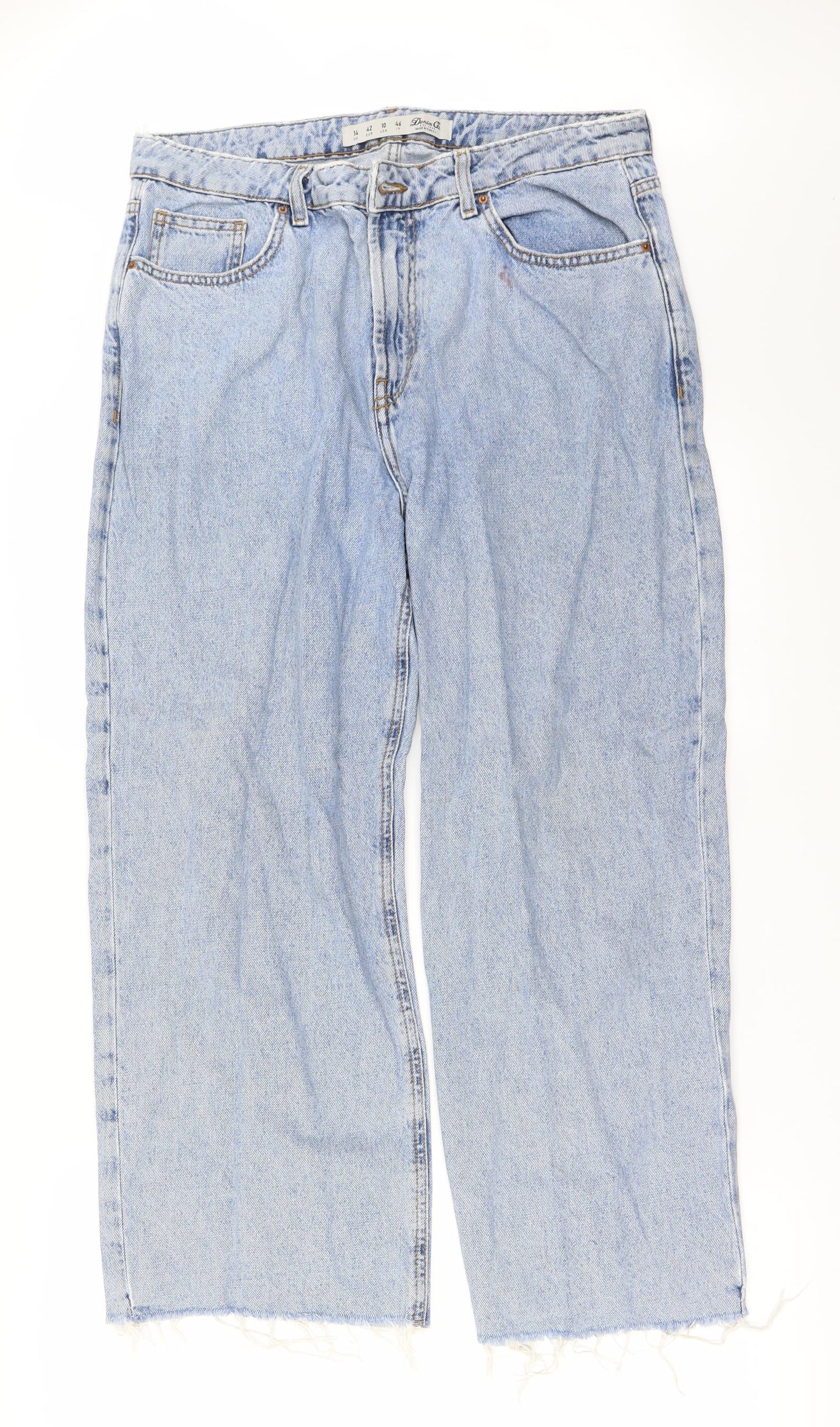 denim co Womens Blue   Straight Jeans Size 14 L26 in