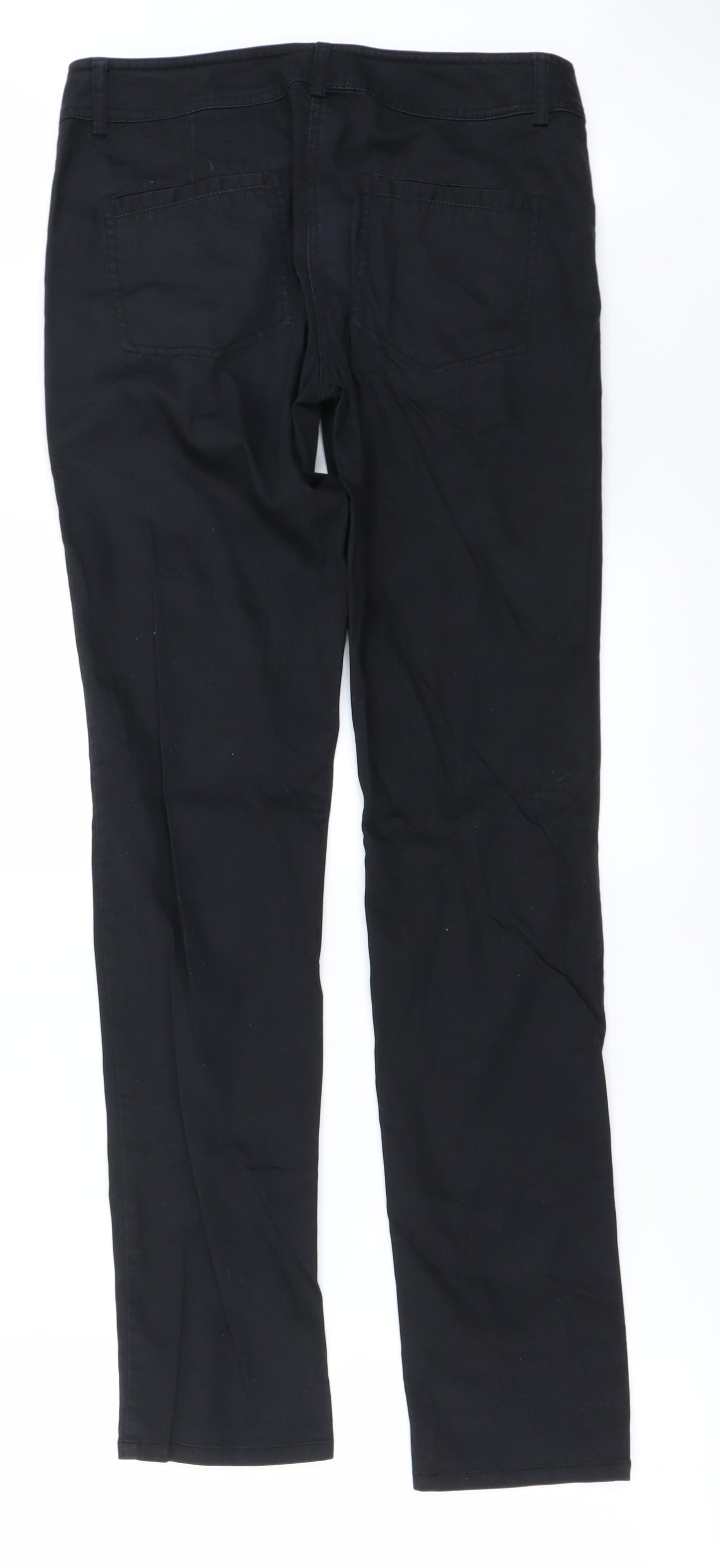 H&M Womens Black   Straight Jeans Size 6 L29 in