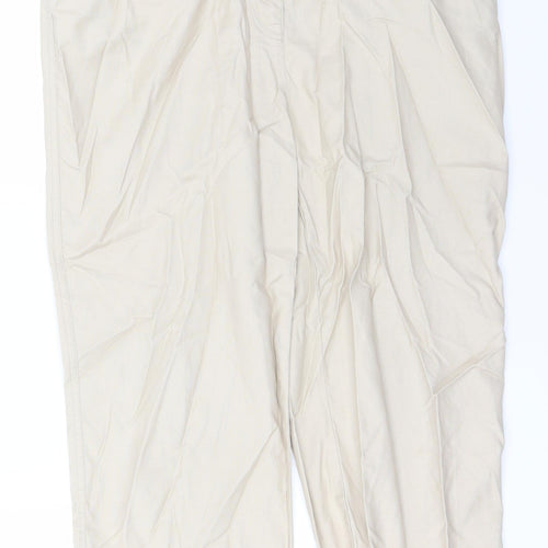 Charter Club Womens Beige   Trousers  Size 14 L27 in