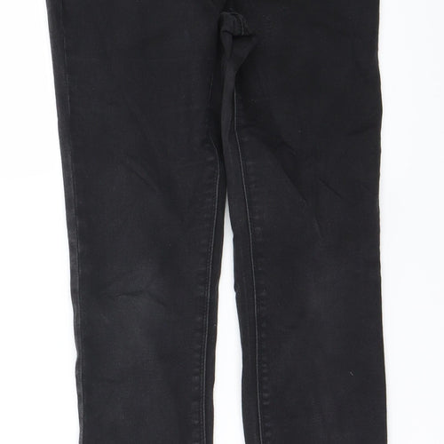 Papaya Womens Black   Straight Jeans Size 8 L23 in