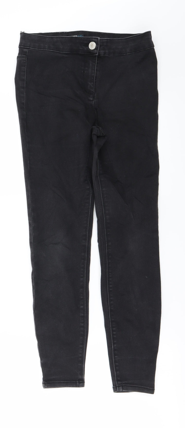 Papaya Womens Black   Straight Jeans Size 8 L23 in