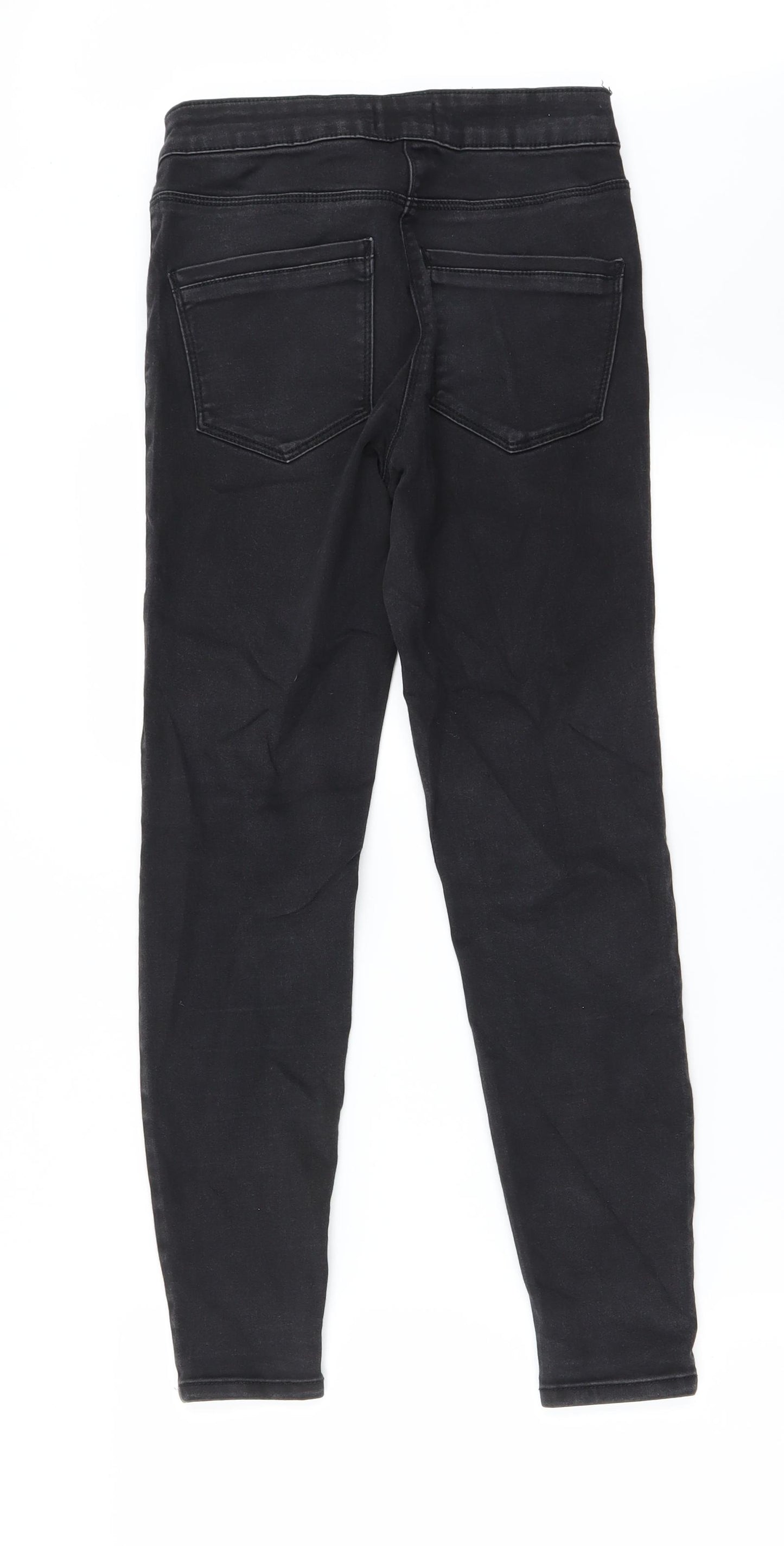 Papaya Womens Black   Straight Jeans Size 8 L23 in